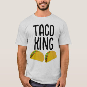 TACO KING MEN'S FUNNY DAD T-SHIRTS