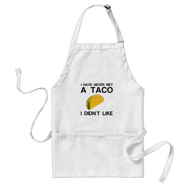 TACO LIKE STANDARD APRON (Front)