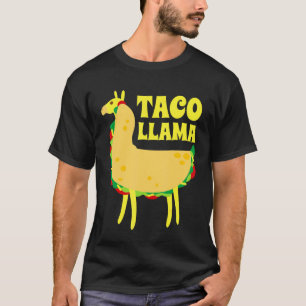 Taco Llama Animal Mexican Cinco De Mayo T-Shirt