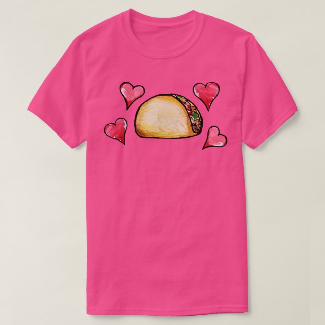 Taco LOVE1 T-Shirt (Design Front)