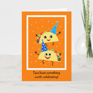 Taco Lover Birthday Card