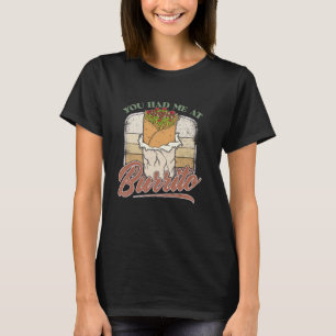 Taco Mexican eating burrito food cuisine souvenir T-Shirt