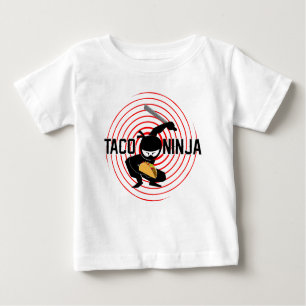 Taco Ninja Design - Baby Fine Jersey T-Shirt