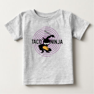Taco Ninja Design - Baby Fine Jersey T-Shirt