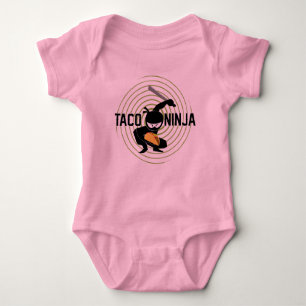 Taco Ninja Design - Baby Jersey Bodysuit