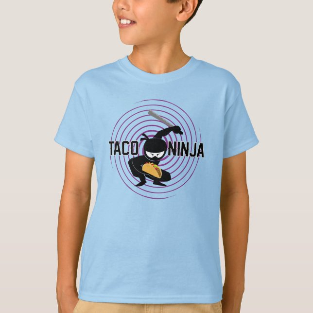 Taco Ninja Design - Kids' Basic T-Shirt (Front)