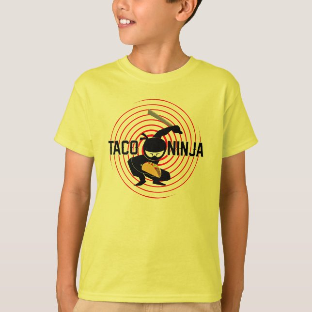 Taco Ninja Design - Kids' Basic T-Shirt (Front)