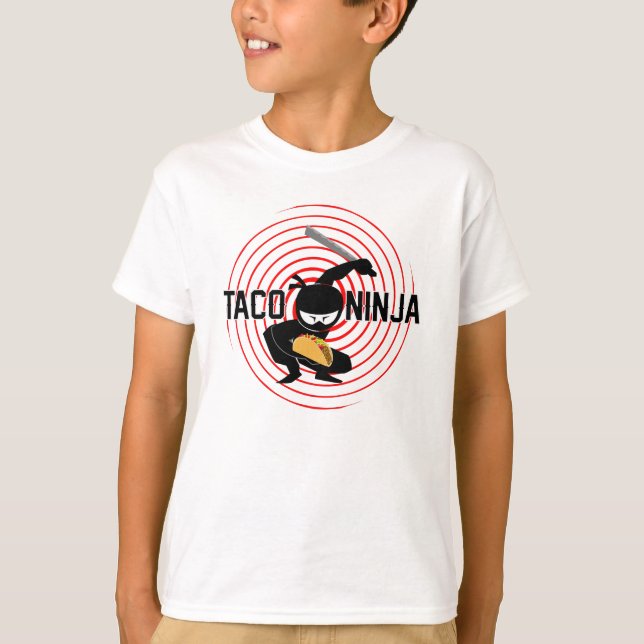 Taco Ninja Design - Kids' Basic T-Shirt (Front)