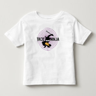 Taco Ninja Design - Toddler Fine Jersey T-Shirt