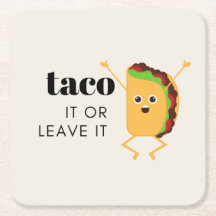 Taco Party Coasters
