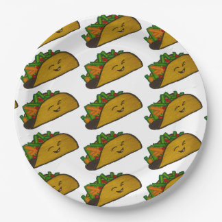 Taco Party Paper Plate