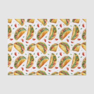 Taco Pattern Tissue Paper