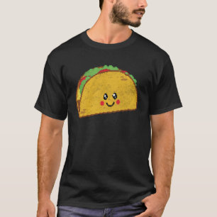 Taco Pixel 8 bit Retro Hungry Byte Shell Tuesday F T-Shirt
