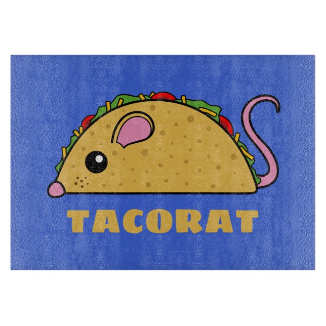 Taco Rat Cutting Board (Front)