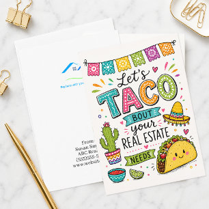 Taco Real Estate Marketing Card