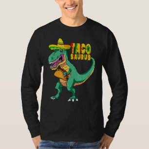 Taco Saurus Cinco De Mayo The Fiesta Mexicana Par T-Shirt