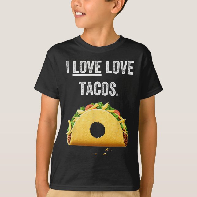 Taco Shirts For Men Funny Cinco De Mayo Mexican Fo (Front)