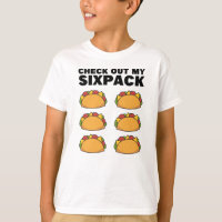 Taco Six Pack Fun Mexican Fitness Gym