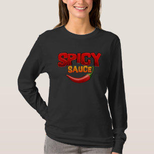 Taco Spicy Sauce Costume  Diablo Fire Hot Mild Ver T-Shirt
