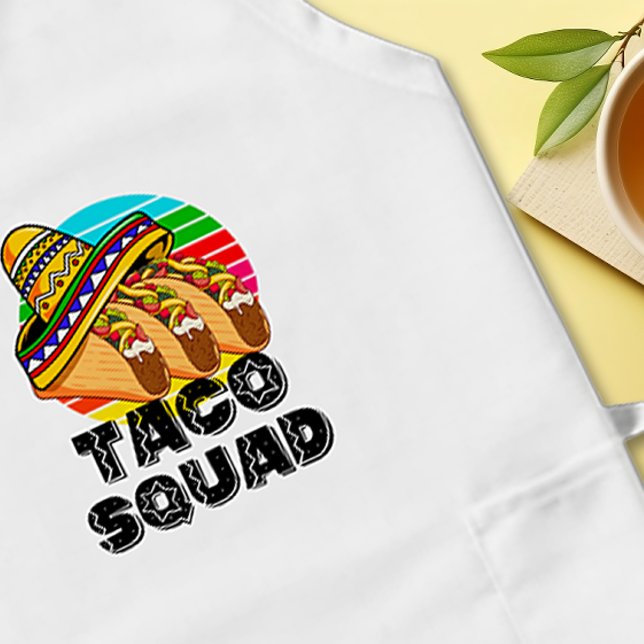 Taco Squad, Cinco de Mayo Long Apron (Taco Squad Apron)