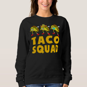 Taco Squad Crew Cinco De Mayo Cute Tacos Kids Tod Sweatshirt