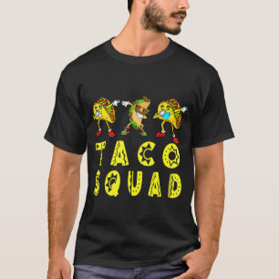 Taco Squad Crew Cinco De Mayo Cute Tacos Kids Tod T-Shirt