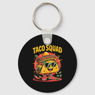 Taco squad  key ring