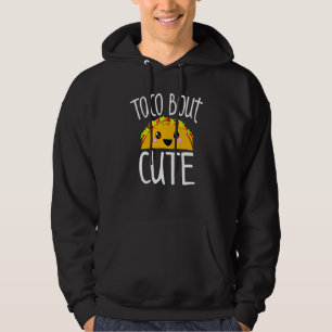 Taco Taco Bout Cute Girl Boy Kids Toddlers Hoodie