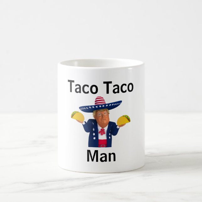 Taco Taco Man Coffee Mug (Center)