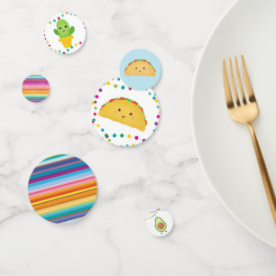 Taco theme   fiesta theme party decorations confetti