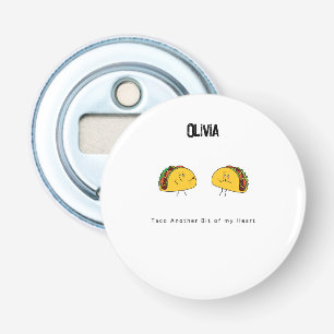 taco themed bottle opener, cute couple opener