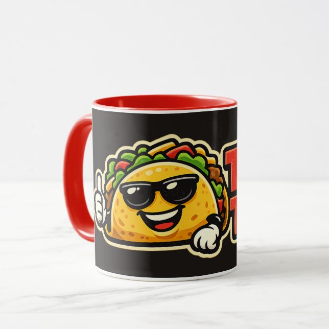 Taco Time - Fiesta Fiasco - Foodie Fiends Mug (Front Left)