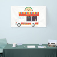 TACO Truck birthday Party Backdrop