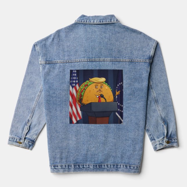 TACO Trump Denim Jacket (Back)
