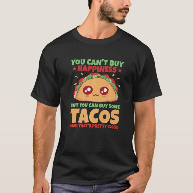 Taco Tuesday Cinco de Mayo for a Mexican Taco T-Shirt (Front)