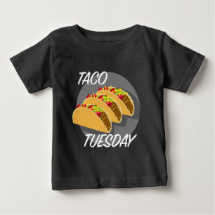 Taco Tuesday Design - Baby Fine Jersey T-Shirt