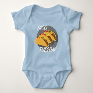 Taco Tuesday Design - Baby Jersey Bodysuit