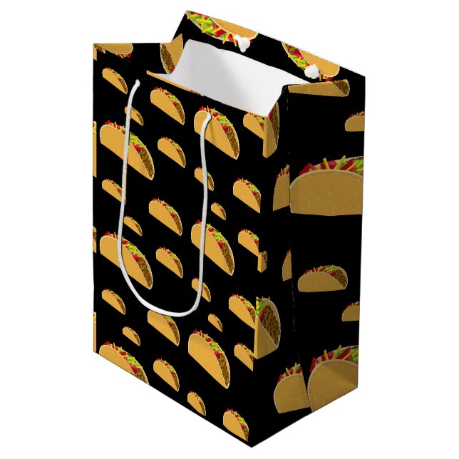 Taco Tuesday Design - Gift Bag - Medium (Front Angled)