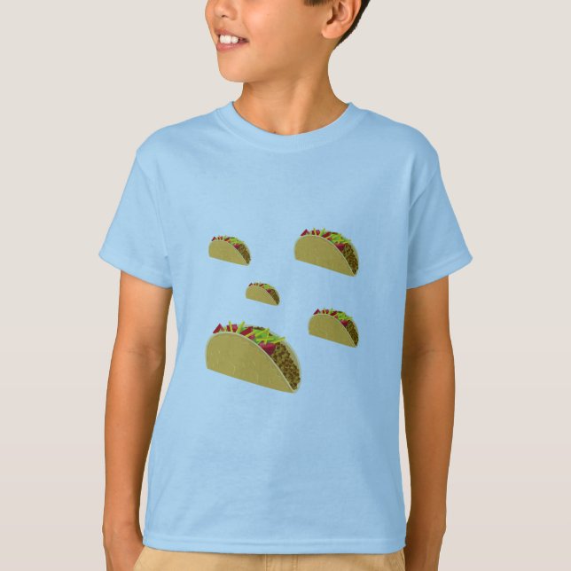 Taco Tuesday Design - Kids' Basic T-Shirt (Front)