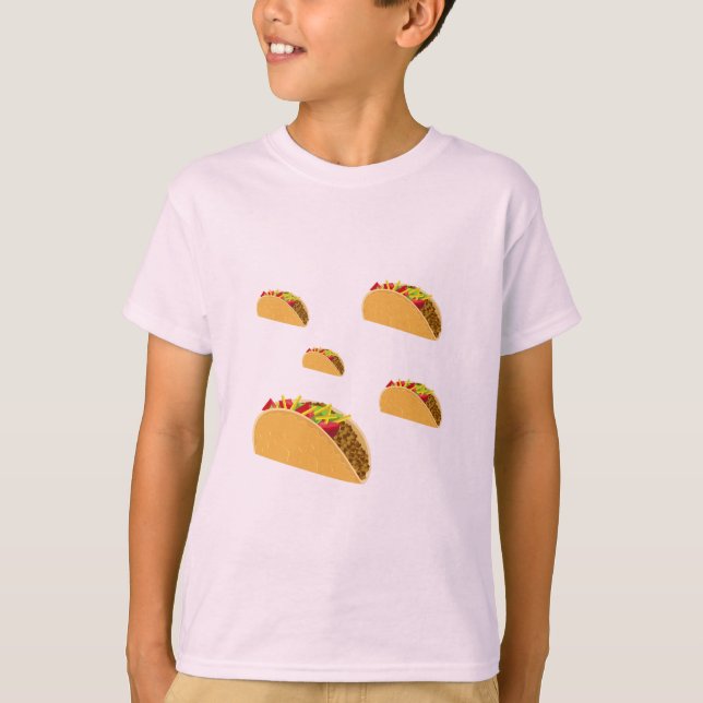 Taco Tuesday Design - Kids' Basic T-Shirt (Front)