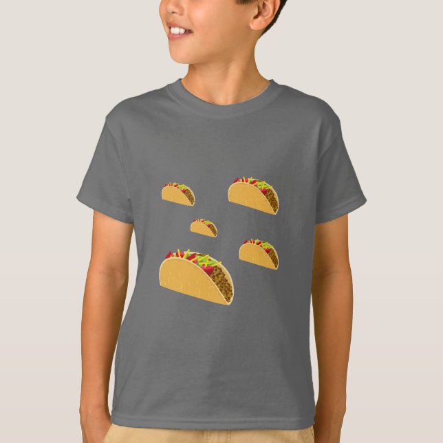 Taco Tuesday Design - Kids' Basic T-Shirt (Front)