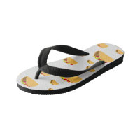 Taco Tuesday Design - Kids Flip Flops