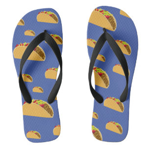 Taco Tuesday Design - Kids Flip Flops