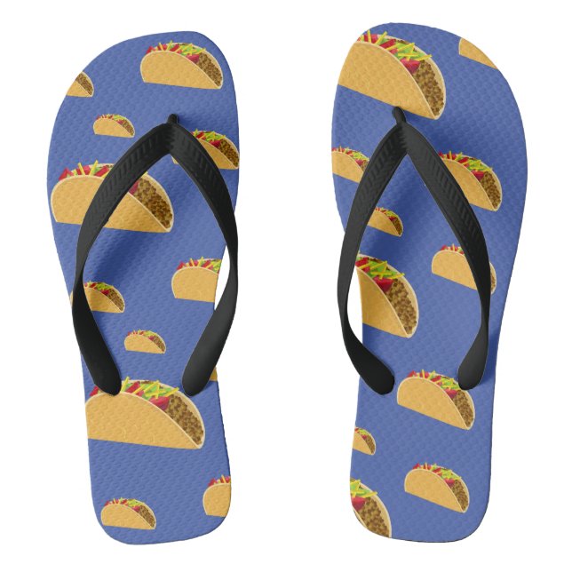 Taco Tuesday Design - Kids Flip Flops (Footbed)