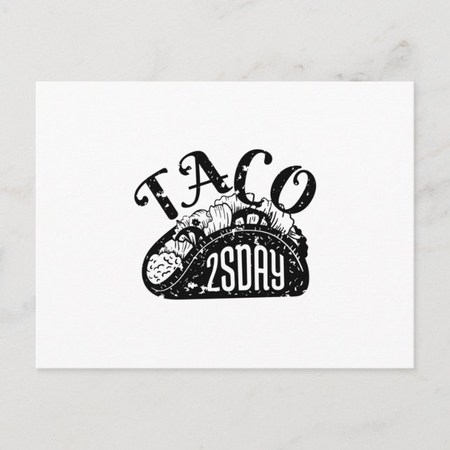Taco Tuesday Postcard (Front)