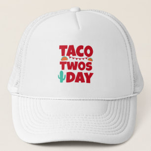 Taco Twosday 2nd Birthday Party Trucker Hat