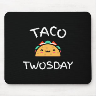 Taco Twosday Birthday Party Dos Toddler Cinco De M Mouse Pad