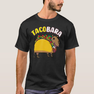Tacobara Vegan Cinco de Mayo Vegetarian Taco Food T-Shirt