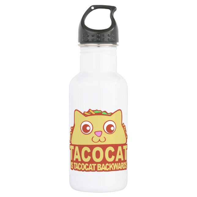 Tacocat Backwards II 532 Ml Water Bottle (Front)