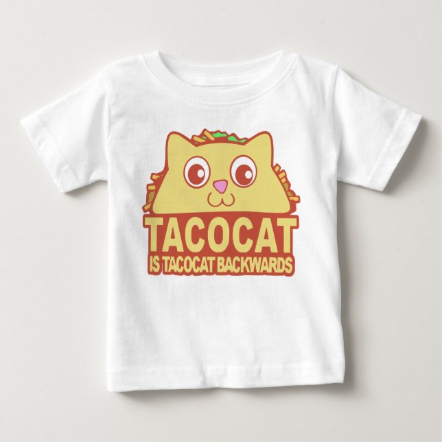 Tacocat Backwards II Baby T-Shirt (Front)